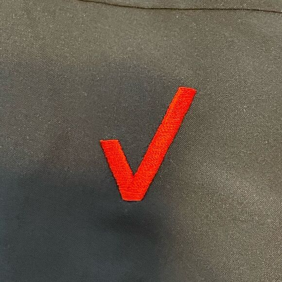 Adidas for Verizon Climastorm 3-Stripes Black Full-Zip Jacket 2XL - Picture 10 of 14